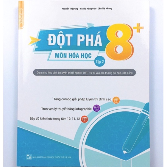 Sách - Đột Phá 8+ Môn Hóa Học - Tập 2