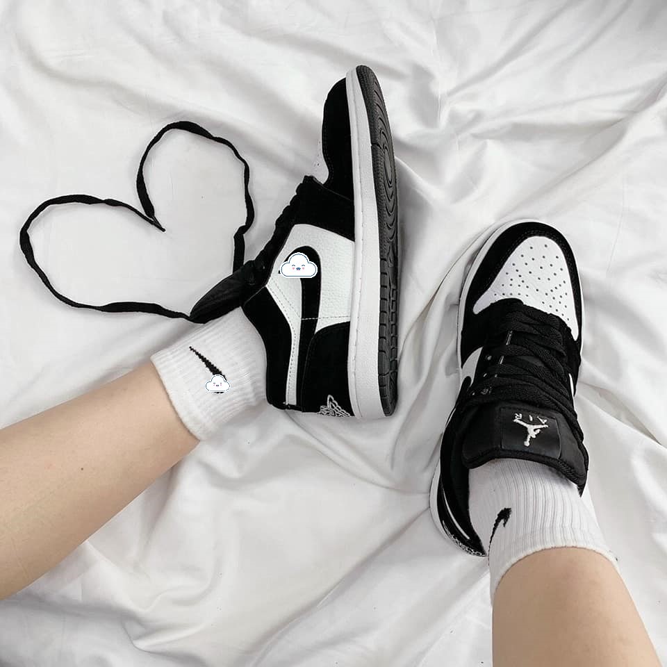 Giày thể thao Jordan 1 Low cổ thấp, Giày JD1 các mẫu cực hot nam nữ cao cấp tặng Full Box Bill