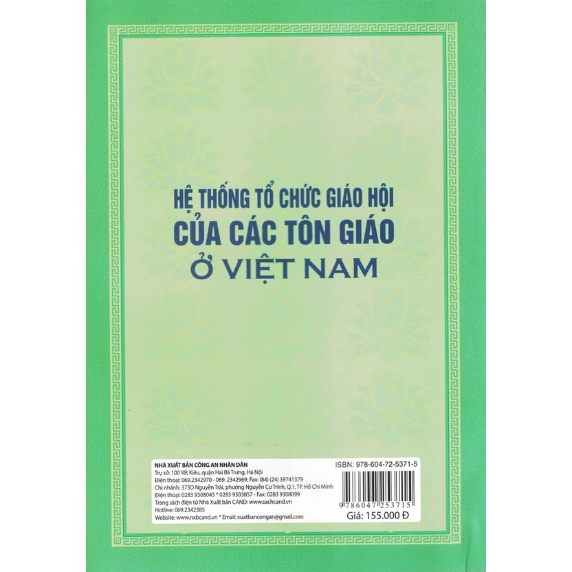 Sách - Hệ Thống Tổ Chức Giáo Hội Của Các Tôn Giáo Ở Việt Nam