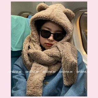 Mũ khăn tai gấu lông cừu BLACKPINK Jennie, KEP1ER Yujin siêu cute