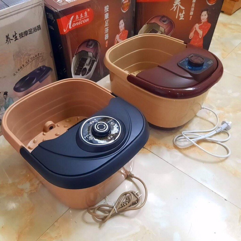 Chậu ngâm chân massage cao cấp có sục khí hồng ngoại