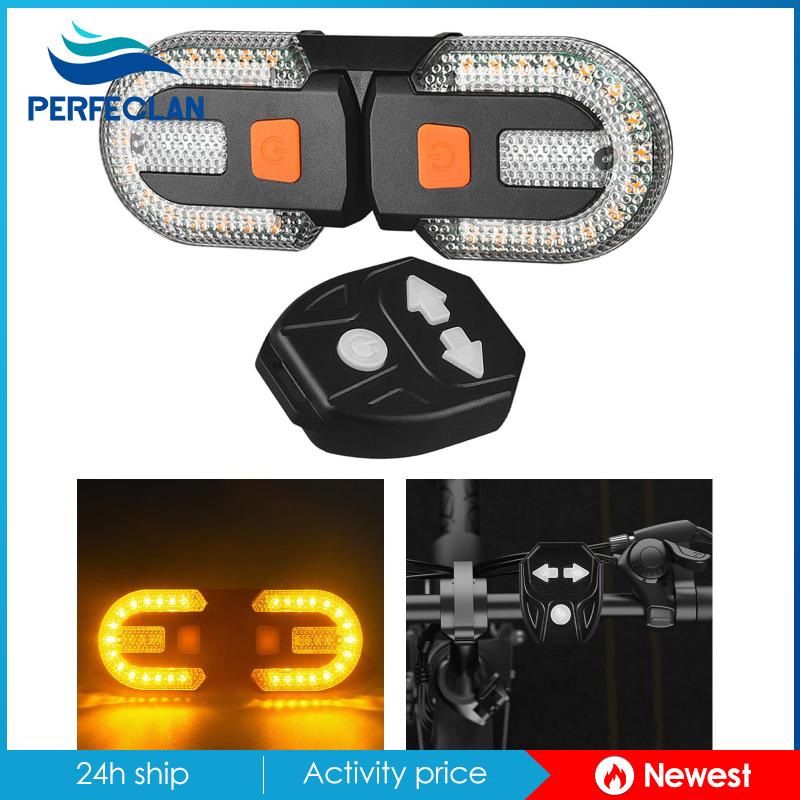 Đèn Xi Nhan Gắn Đuôi Xe Đạp Ban Đêm Chống Thấm Nước