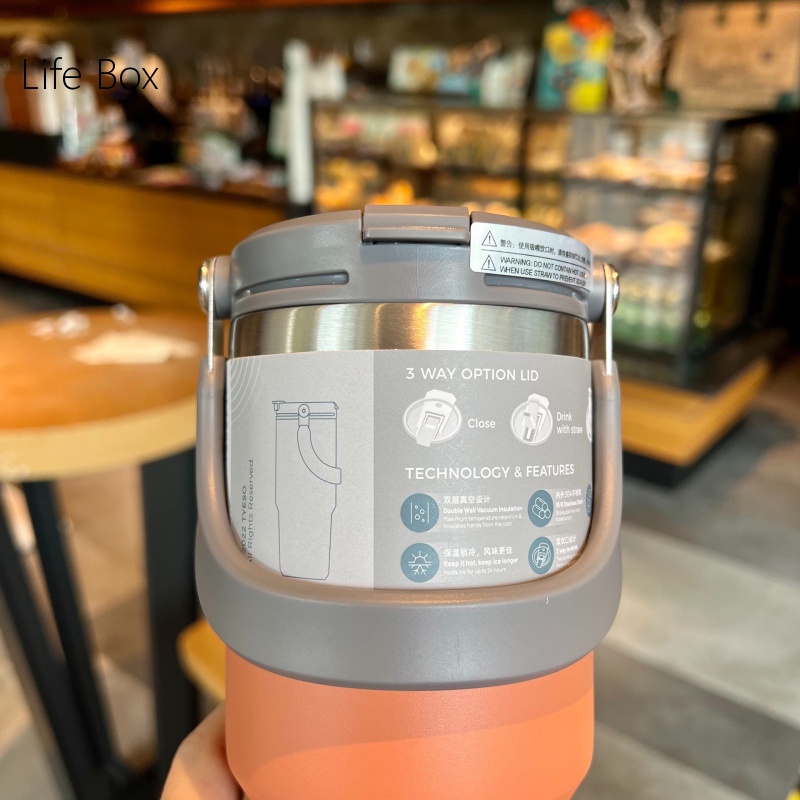 Cốc Uống Nước Cách Nhiệt Dung Tích Lớn 304 Thiết Kế Thời Trang