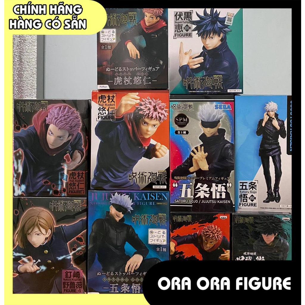 jjk [ Ora Ora ] [ Hàng có sẵn ] Tổng hợp mô hình JuJutsu Kaisen Figure chính hãng Nhật