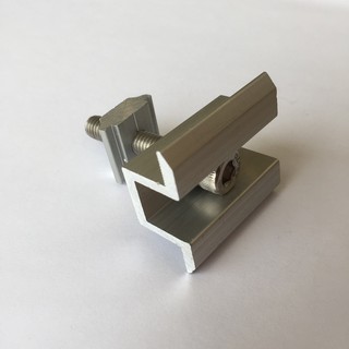 Kẹp giữa cố định 2 tấm pin năng lượng mặt trời GIVASOLAR - [10 BỘ]