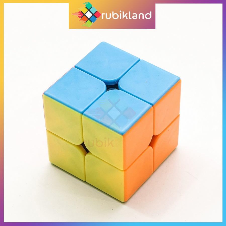 Rubik 2x2 MoYu MeiLong 2x2x2 Stickerless Rubic 2 Tầng Đồ Chơi Trí Tuệ