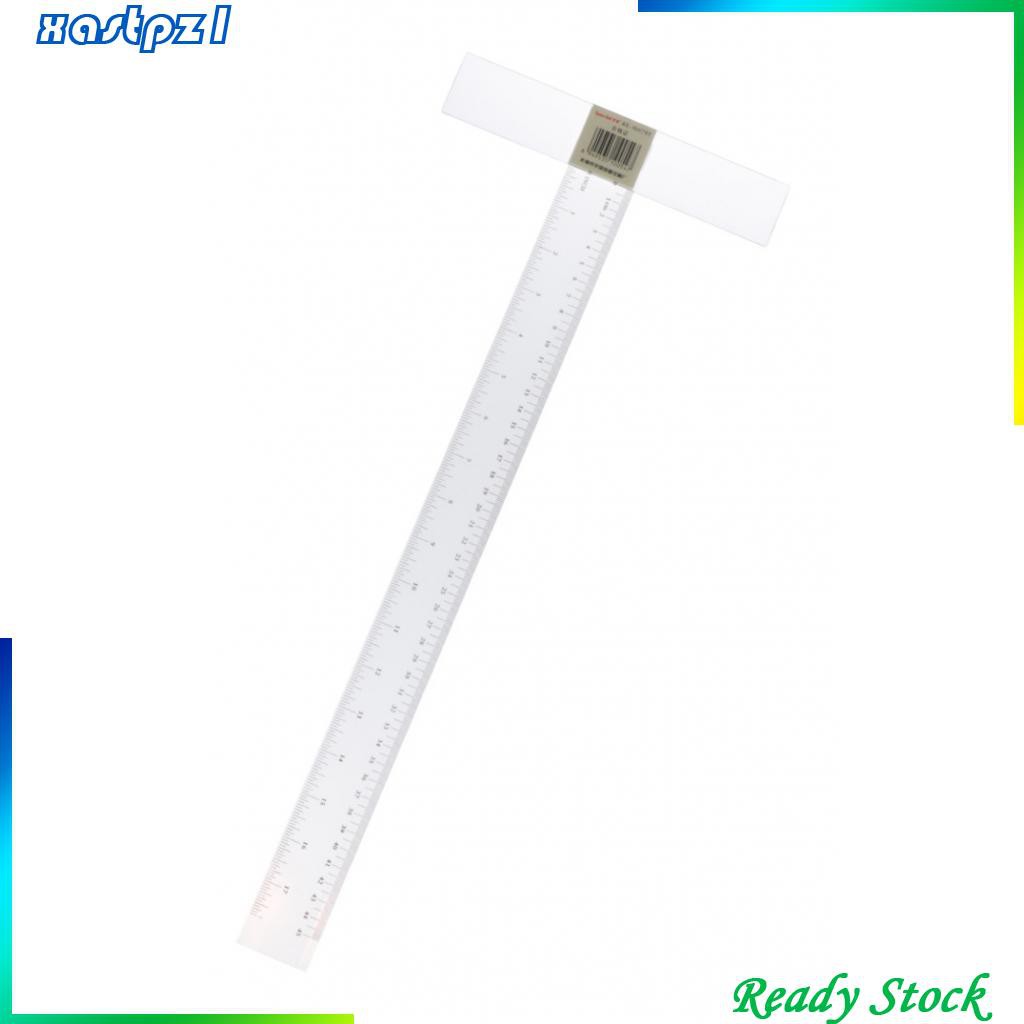Ống Cuốn Chữ T Bằng Nhựa Trong Suốt 45cm Cho Máy Drafting General Layout Work