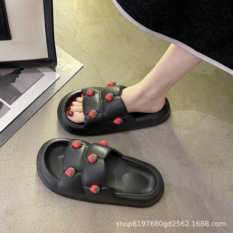 Dép chao nữ bánh mỳ socola độn đế, Dép đi trong nhà nữ thời trang hàng loại 1