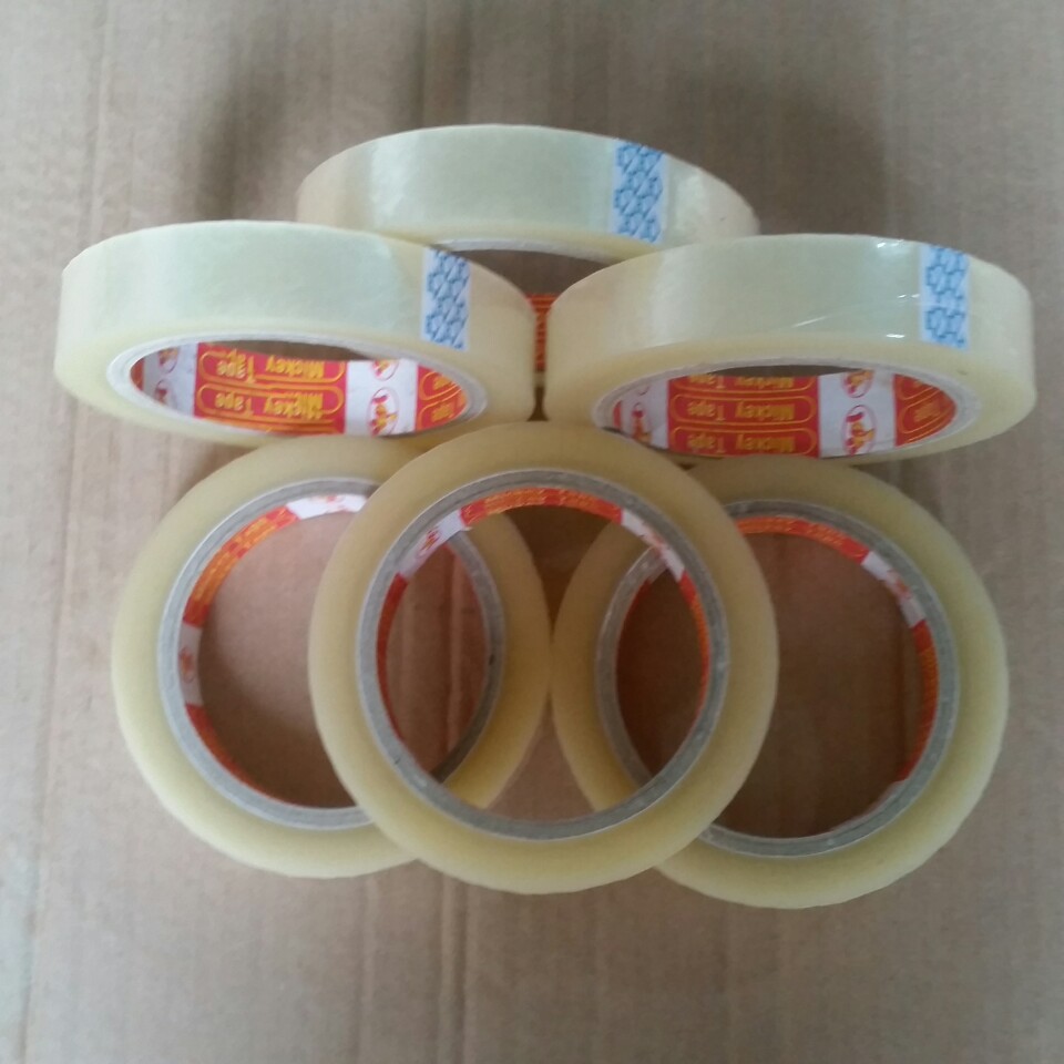 Băng dính trong  bản 2cm, 2.5cm , 3.5cm