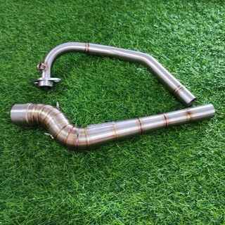 Cổ pô R8 Racing 2 khúc Raider 28mm