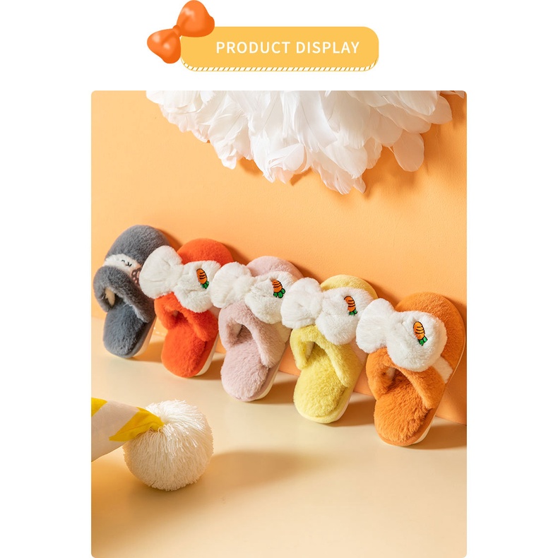 (TH5) Dép Bông Trẻ Em, Dép Bông Bé Gái, Bé Trai Cao Cấp