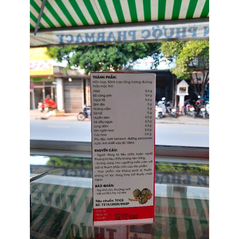 Mát Gan Giải Độc Phước An ⚡ CAM KẾT CHÍNH HÃNG ⚡Thanh nhiệt, giải độc, mát gan, giảm tình trạng nóng trong người