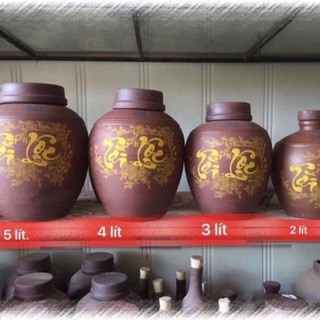 Chum sành bát tràng 2 lít,. 3lít, 4 lít, 5 lít