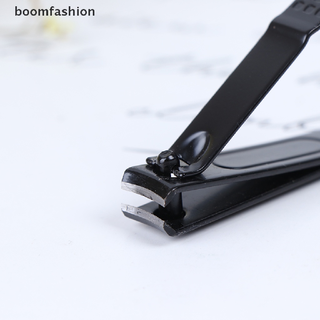 [boomfashion] Professional Black Stainless Steel TOE Nail Cutter Nails Trimmer Clipper Machine [new]