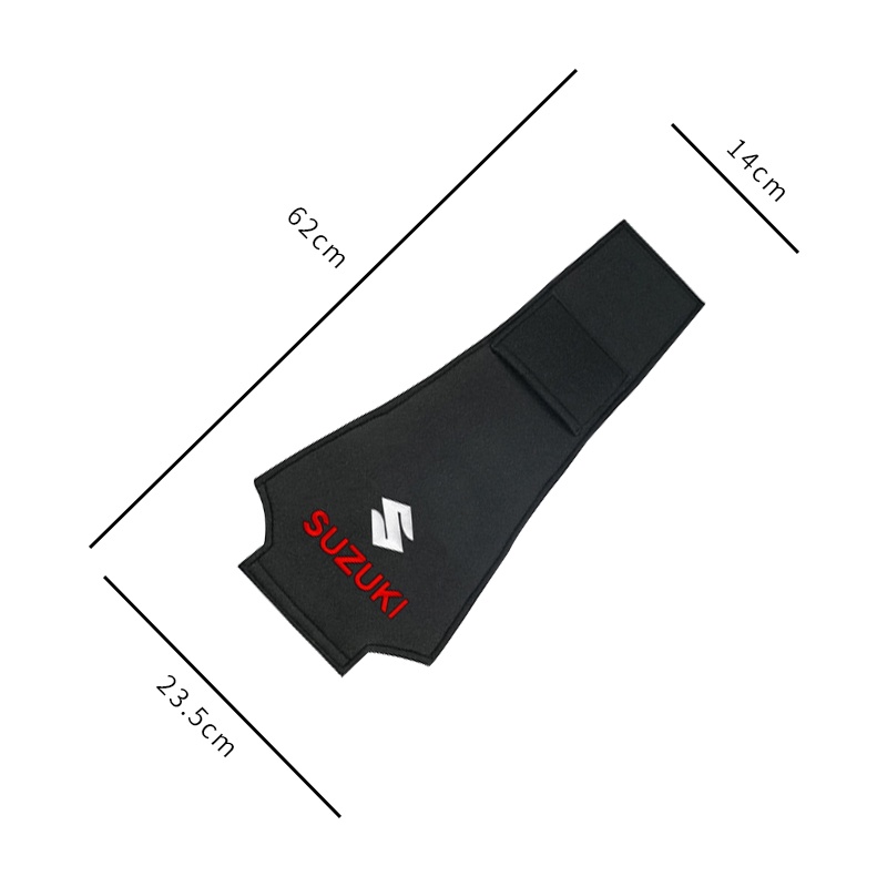 1 Vỏ Bọc Gối Tựa Đầu Màu Đen Chống Bẩn Chất Lượng Cao Cho Xe Hơi Suzuki Jimny Swift Vitara SX4 DZire IGNIS Alto Spacia
