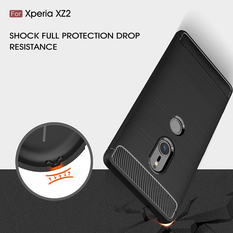 Ốp Lưng Sợi Carbon Cao Cấp Cho Sony Xz 2 Xz Premium Xz 1 Compact Xz 3 Xzs