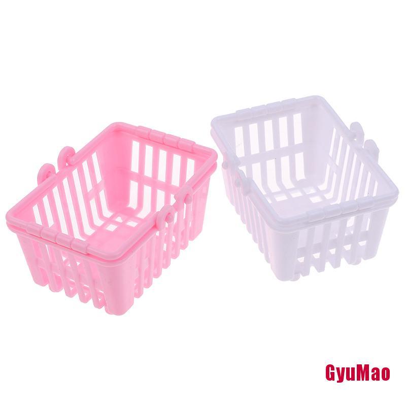 Giỏ Mua Sắm Mini Trang Trí Nhà Búp Bê Xinh Xắn