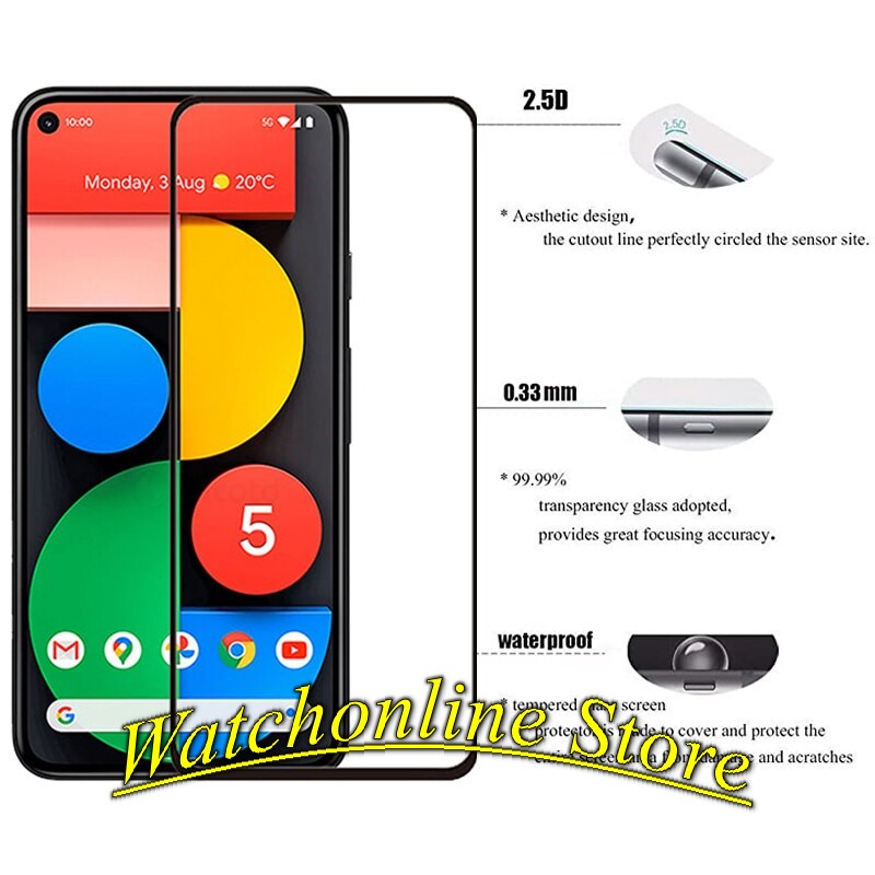 Kính cường lực Full màn Pixel 4 Pixel 4XL Pixel 3 Pixel 3XL Pixel 3A Pixel 3aXL 4A-4G 4A-5G 2XL