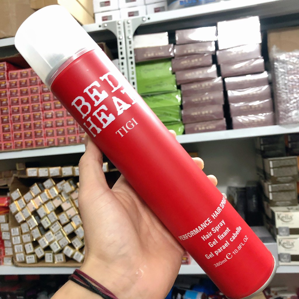 Gôm Xịt Tóc , Keo Xịt Tóc TIGI Bed Head Hard Head - 380ml. Tạo Kiểu Và Giữ Nếp Cho Tóc