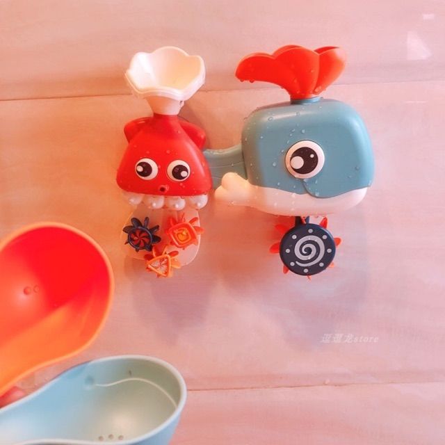 Đồ chơi nhà tắm Cá voi, Cua xoáy nước