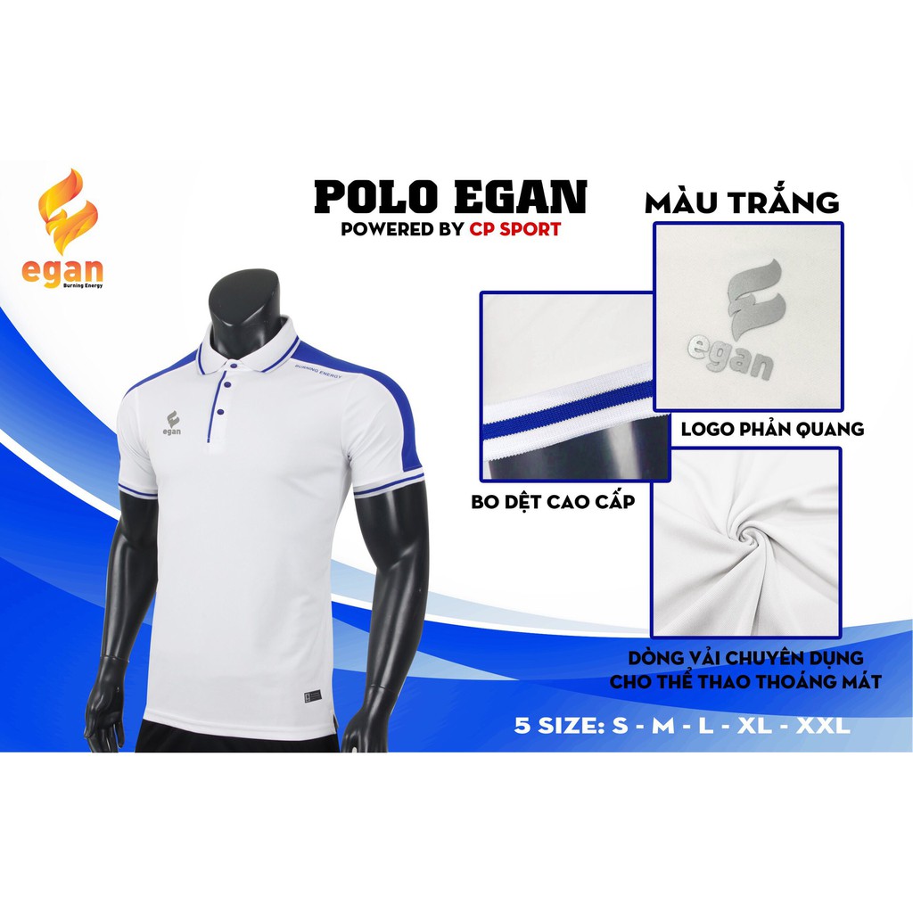 Áo Polo Egan (trắng)