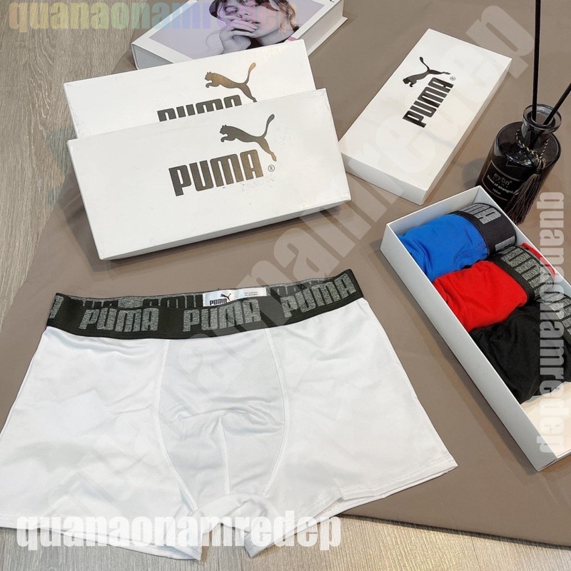 Quần sịp đùi nam P.U.MA cực đẹp chất vải thun lạnh co giản 4 chiều ko nhăn,ko nhăn, ko xù, ko bay màu, thoáng mát
