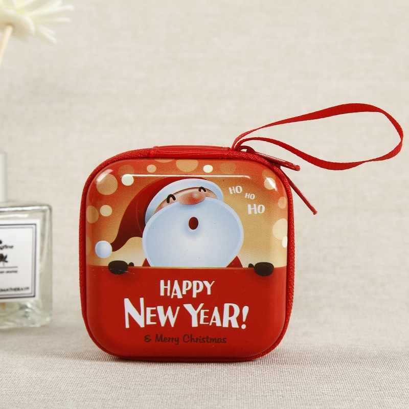 ví cho trẻ em đồng xu ví em bé giáng sinh quà tặng cô gái ví cậu bé dễ thương sling túi năm mới thời trang AKKU