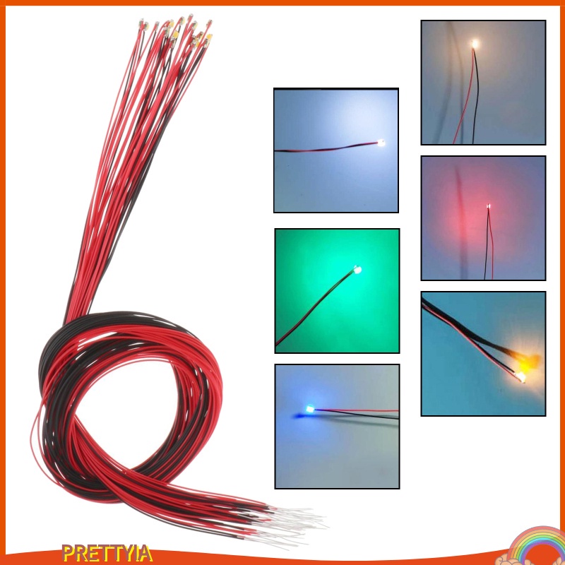 Set 10 đèn led mini trang trí tiểu cảnh sân vườn 30cm