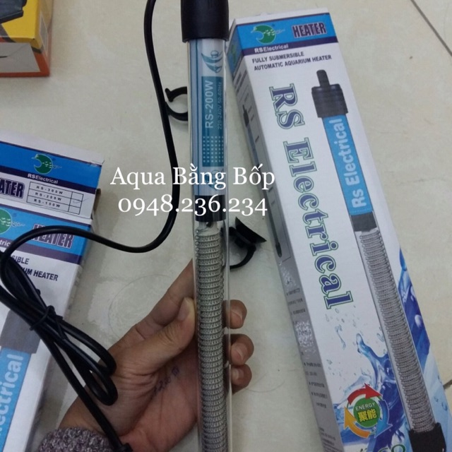 Máy sưởi hồ cá RS Electrical 200W