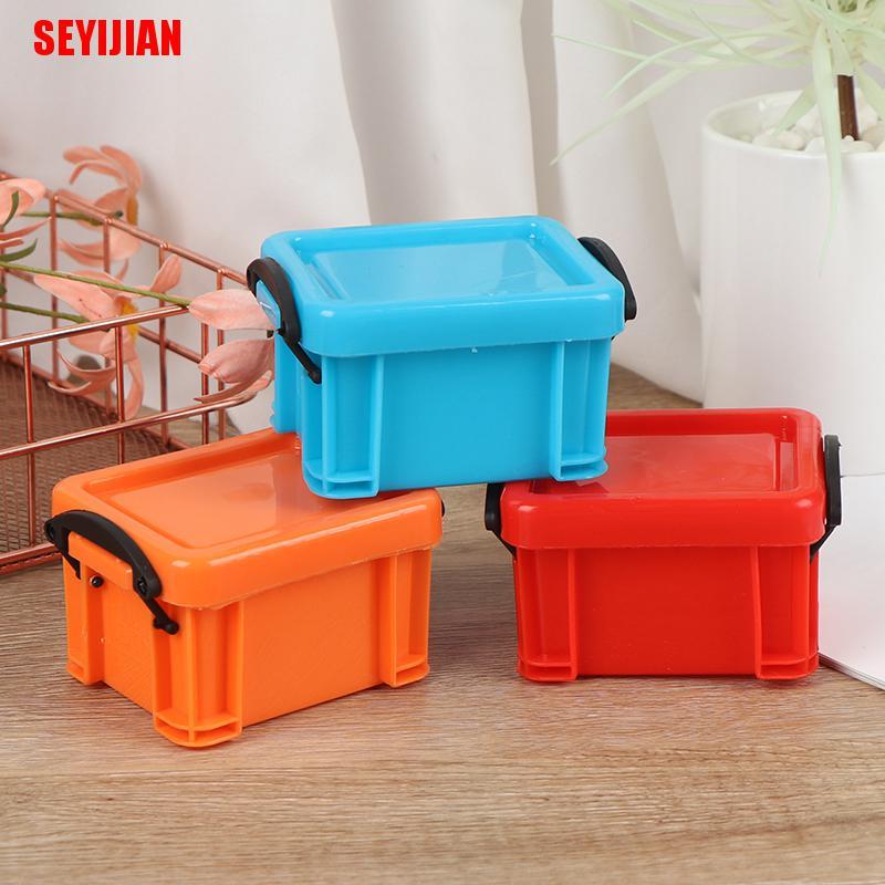 Hộp Đựng Đồ Mini Có Khóa Màu Sắc Kẹo Ngọt Tiện Dụng
