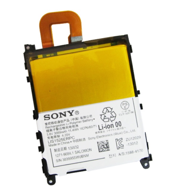 [SHIPNOW] Pin thay xịn Sony xperia Z1/ L39h ( C6902/ C6903 ) 3000mAh - Bảo hành 6 tháng