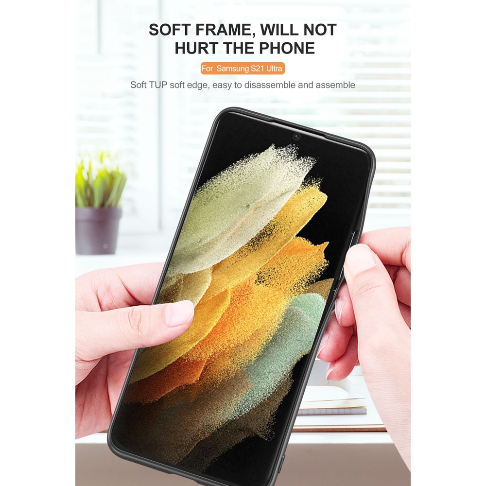 Ốp Điện Thoại Da Silicon Mềm Chống Sốc Chống Trầy Cho Samsung Galaxy S22 S21 Plus S22 Note 20 Ultra 21 FE S21FE