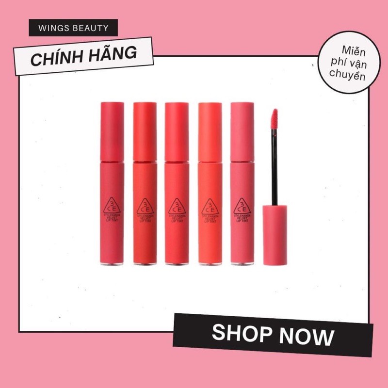 Son kem 3CE Velvet Lip Tint