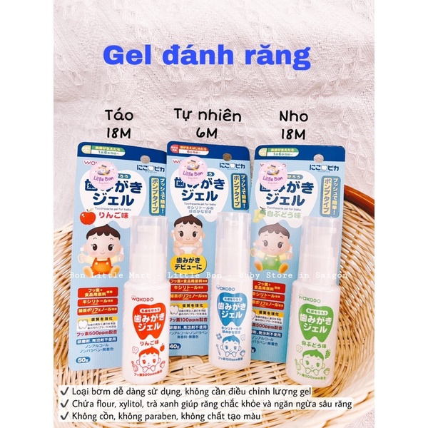 BÀN CHẢI VÀ KEM ĐÁNH RĂNG WAKODO NHẬT BAY AIR