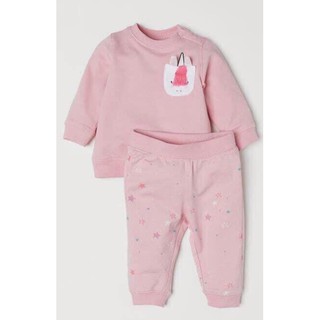 Flash sale⭐️⚡️💫sét bộ nỉ hm pony hồng cho bé