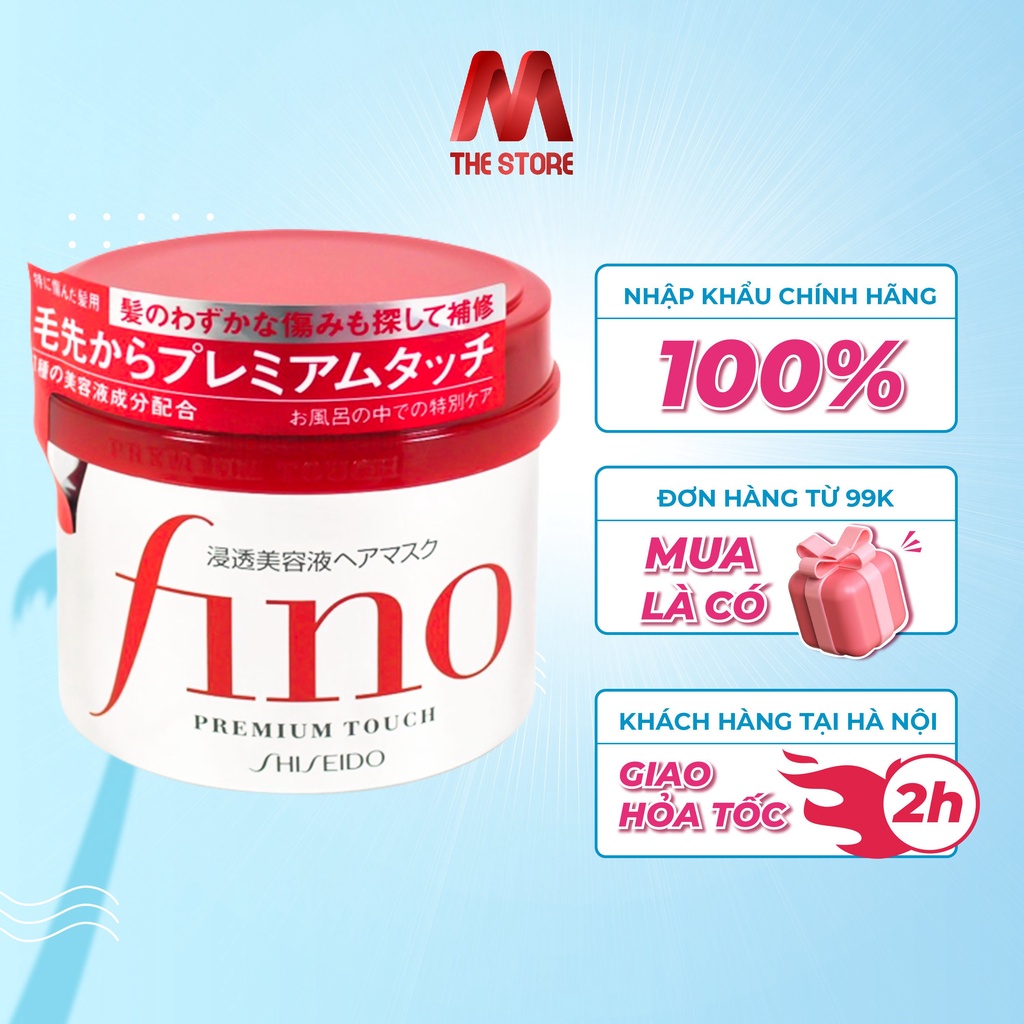 Kem ủ tóc Fino Shiseido Nhật Bản
