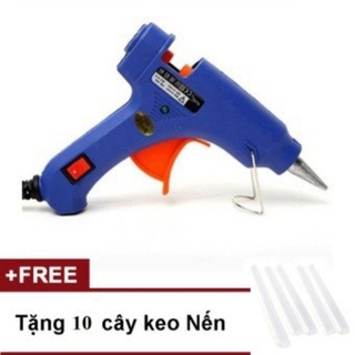 Súng bắn keo nến 20w tặng 10 cây keo nến