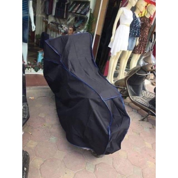 Bạt che  xe máy phúc thịnh vải dù chống nước siêu bền