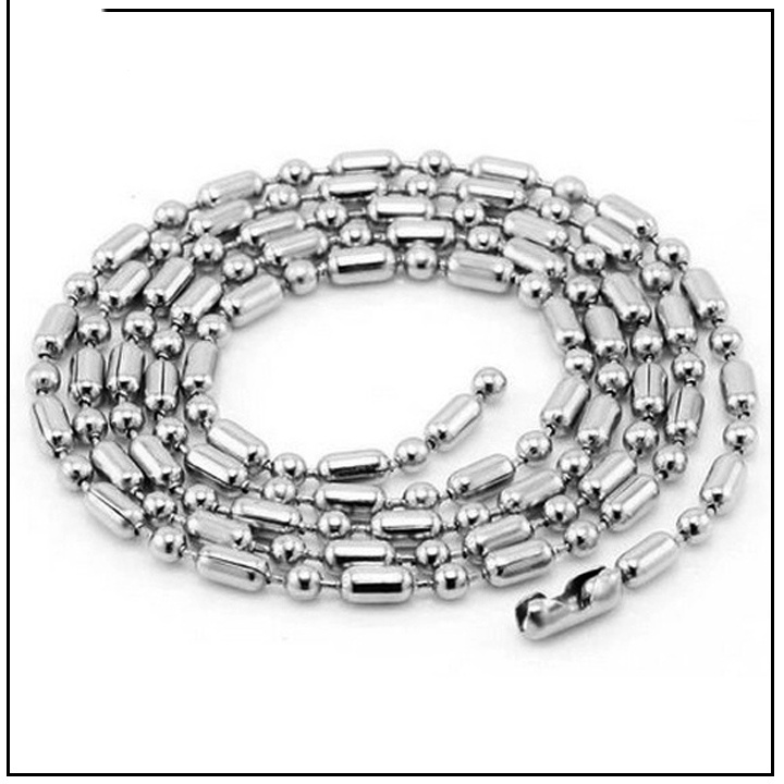 DÂY CHUYỀN KIỂU TRÚC BI CHẤT LIỆU THÉP KHÔNG GỈ BẢO HÀNH 1 NĂM CỰC ĐẸP GIÁ RẺ SKU-D022