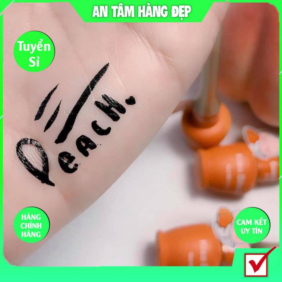 Bút Kẻ Mắt Nước Trái Đào Kiss Beauty Peach Eyeliner Siêu Dễ Kẻ, Bền Màu, Không Thấm Nước | BigBuy360 - bigbuy360.vn