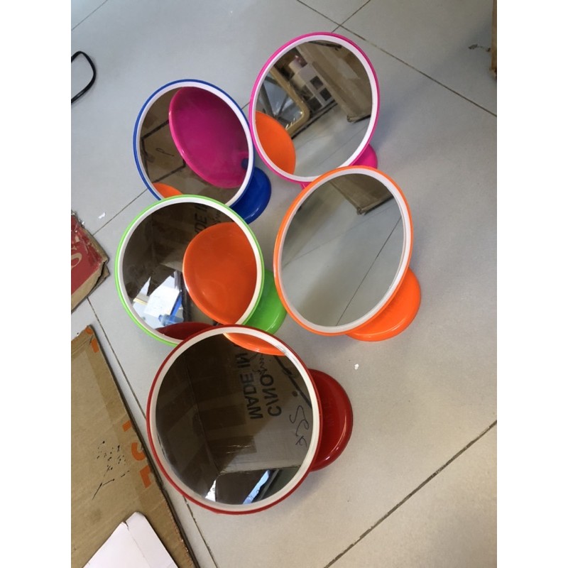 GƯƠNG TRANG ĐIỂM TRÒN VIỀN NHỰA 154