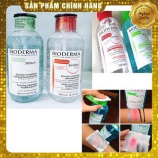 - Nước Tẩy trang Bioderma Pháp