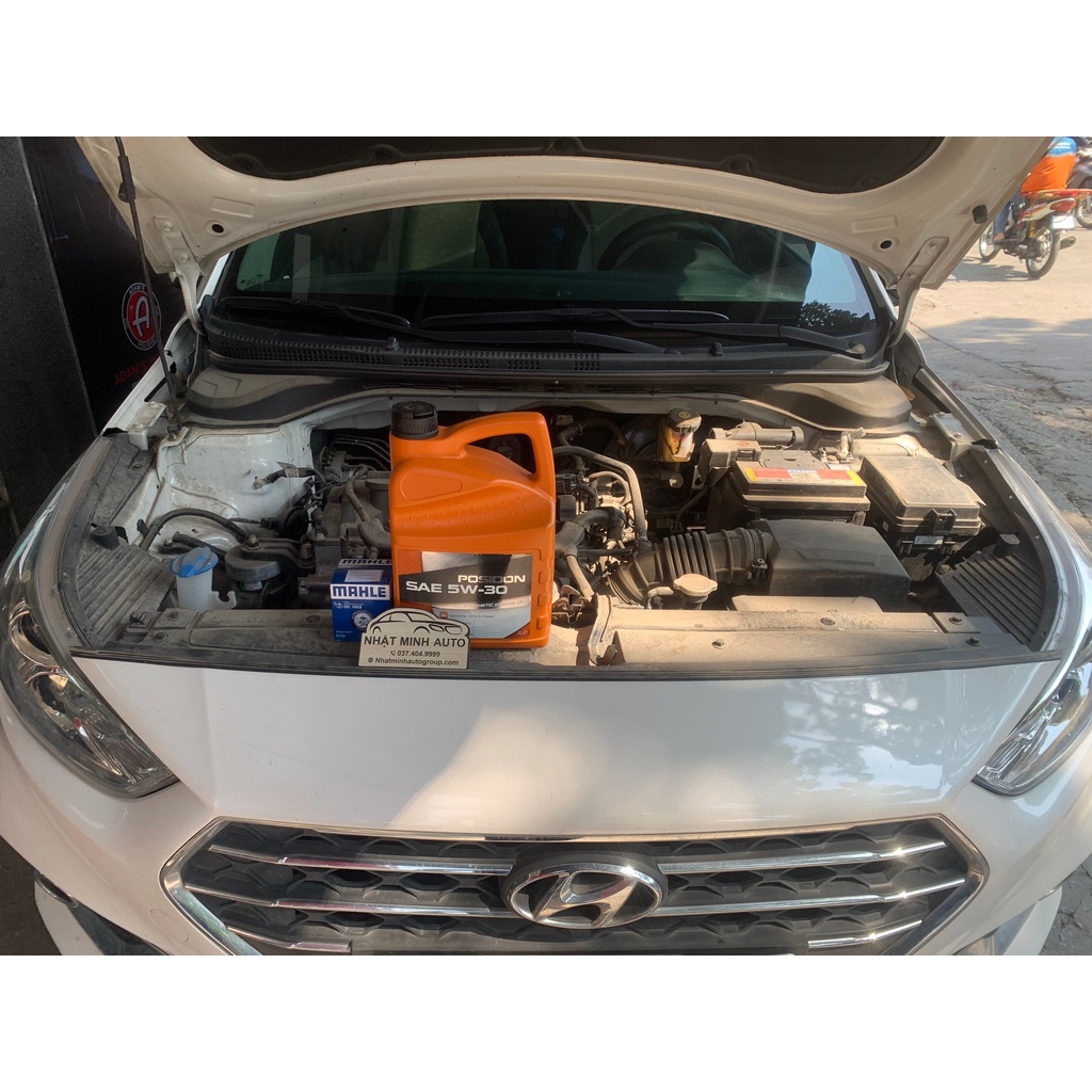 LỌC NHỚT CHO XE KIA MORNING, RIO, HYUNDAI ACCENT, I10. HÃNG MAHLE OC 1633