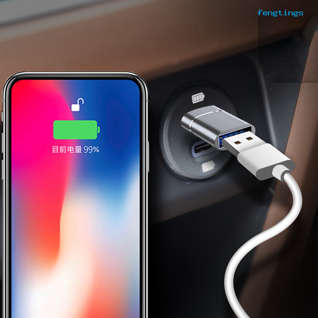 Đầu chuyển đổi từ Type-C sang USB 3.0 cho chuột bằng hợp kim nhôm