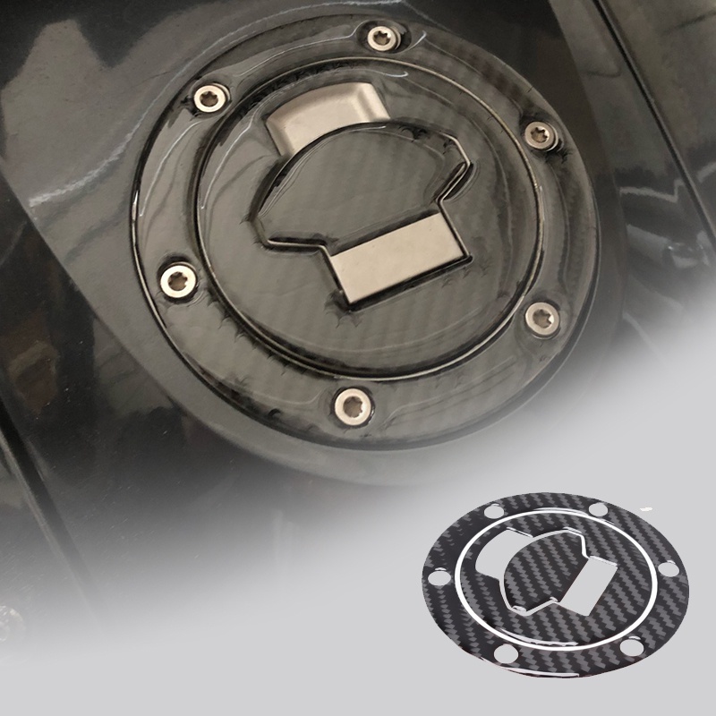 Đề Can Sợi Carbon 3D Dán Nắp Bình Xăng Xe BMW R1200RT K1200S F650 R1150 R / RS / GT / LT