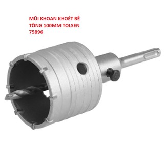 MŨI KHOAN KHOÉT BÊ TÔNG 100MM TOLSEN 75896