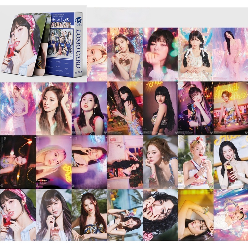 Hộp 54 photo card TWICE (hộp 54 ảnh TWICE)