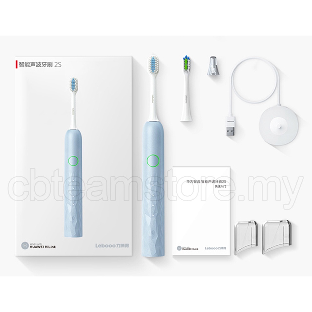 Bàn Chải Đánh Răng Thông Minh Huawei HiLink LEBOOO 2S Hỗ Trợ Ứng Dụng 3 + Chế Độ Trắng 38000 Lần / Min Sonic Có Đèn LED 55 Độ