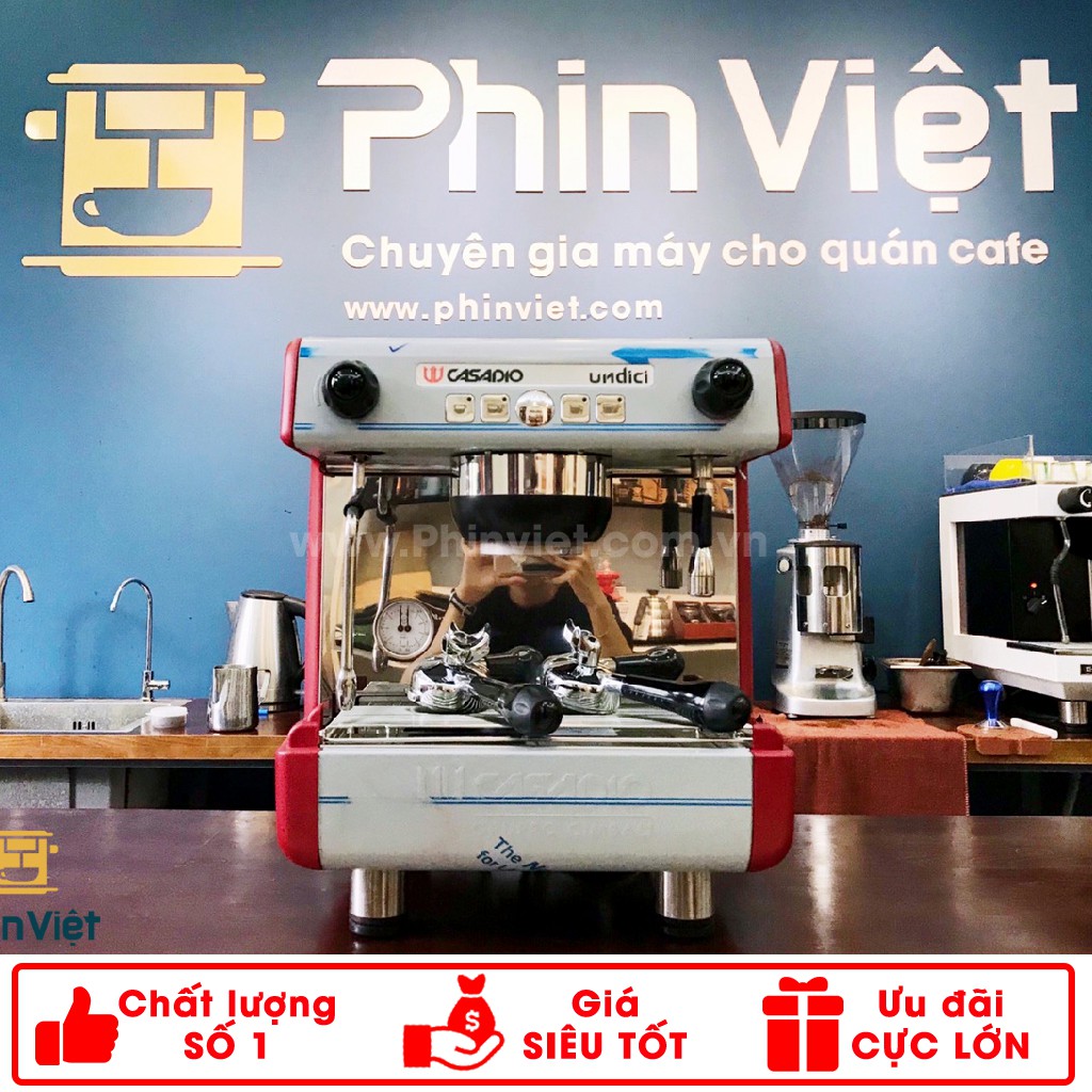 Máy Pha Cà Phê Casadio Undici A1 - Nhập Khẩu Chính Hãng