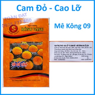 Hạt Giống Vạn Thọ Rồng Vàng Cam Đỏ  (1g), xuất xứ Thái Lan
